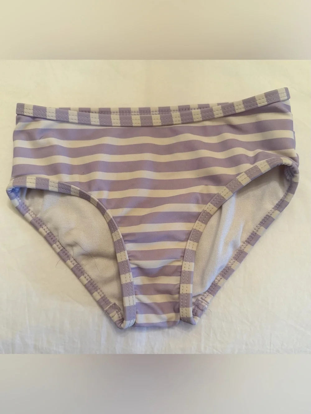 RuffleButts Lavender Heart Rash Guard 2-Piece Bikini Set Size 3 T